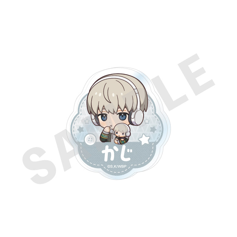 WIND BREAKER のグッズ、梶 蓮のお名前バッジの画像です