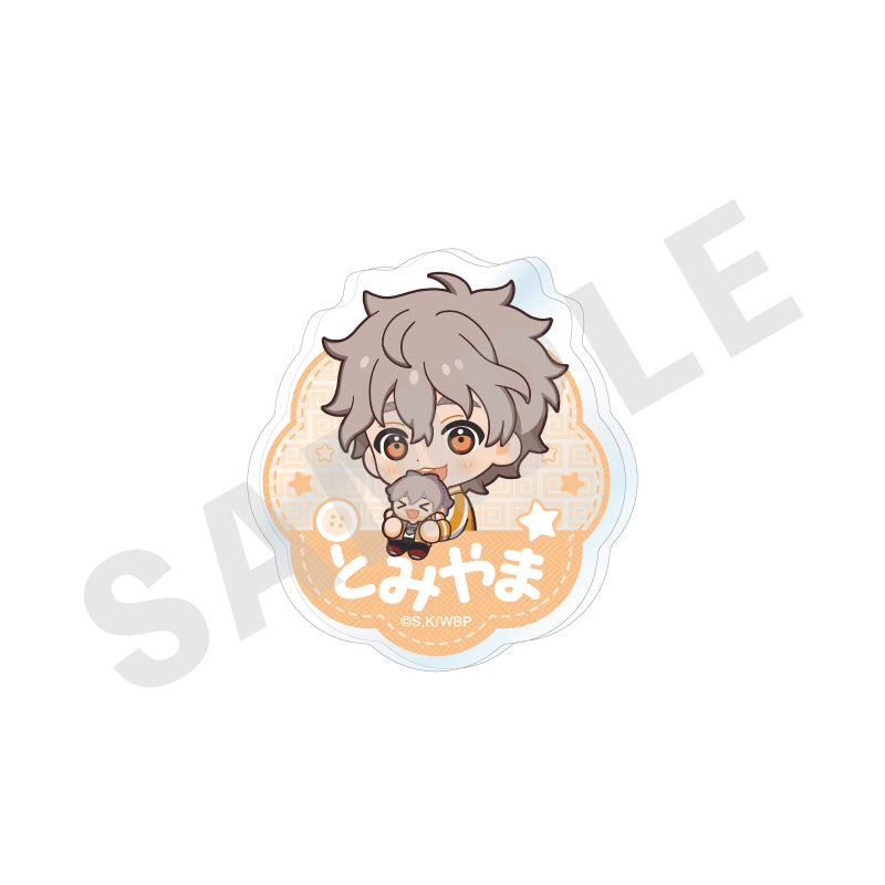 WIND BREAKER のグッズ、兎耳山 丁子のお名前バッジの画像です