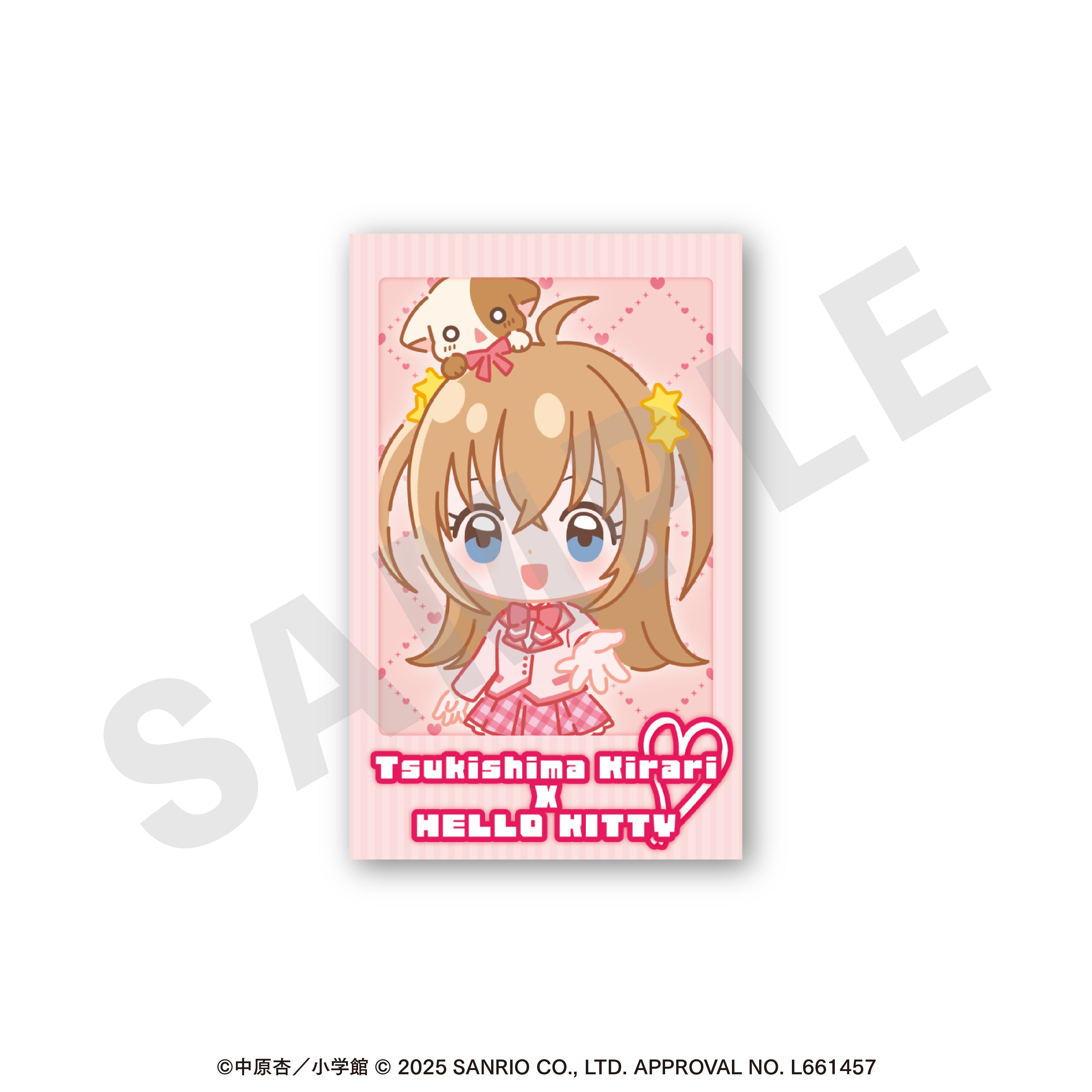 ちゃおヒロインズ×サンリオキャラクターズ のグッズ、カードの2枚目の画像です