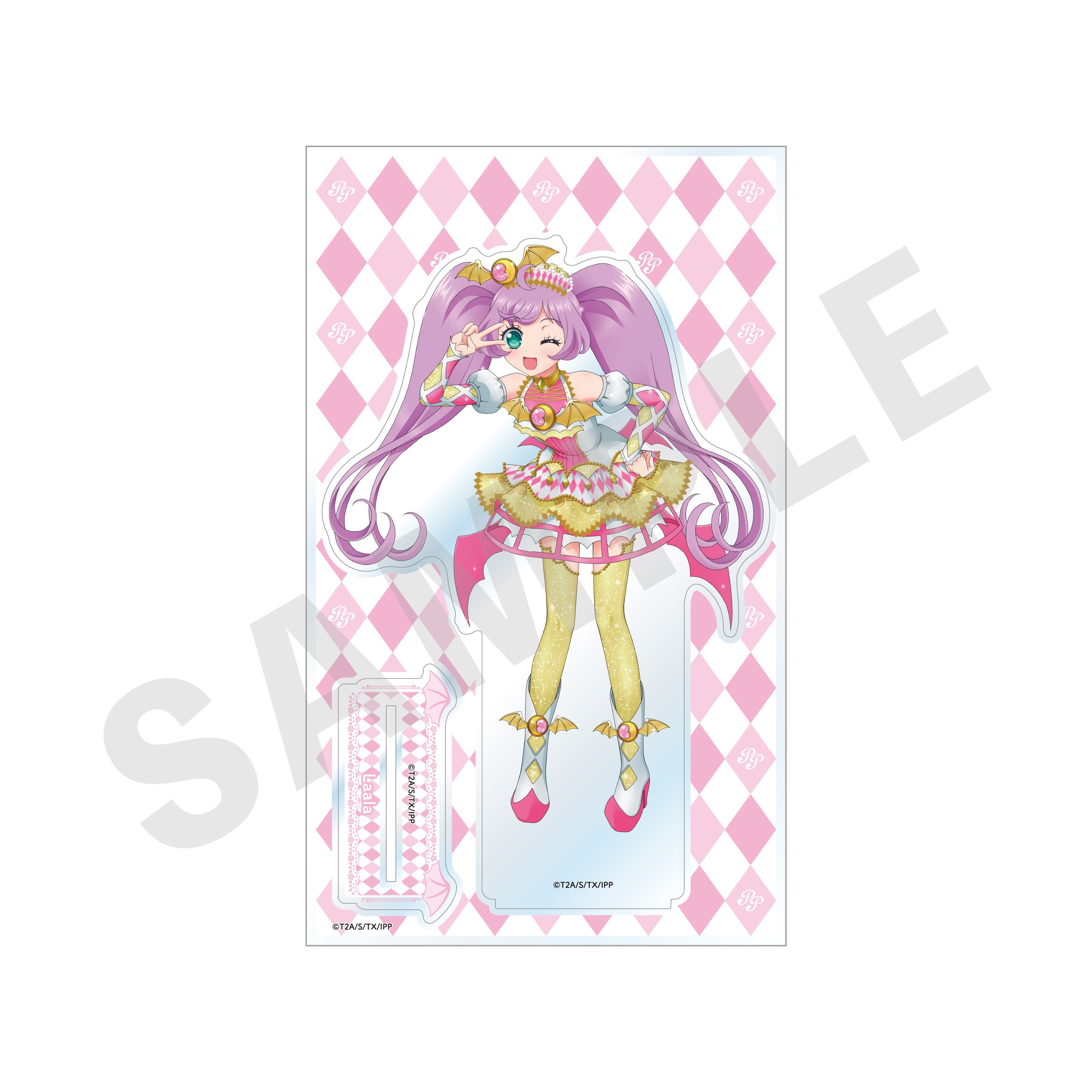 プリパラ のグッズ、真中らぁらのアクリルスタンドの2枚目の画像です