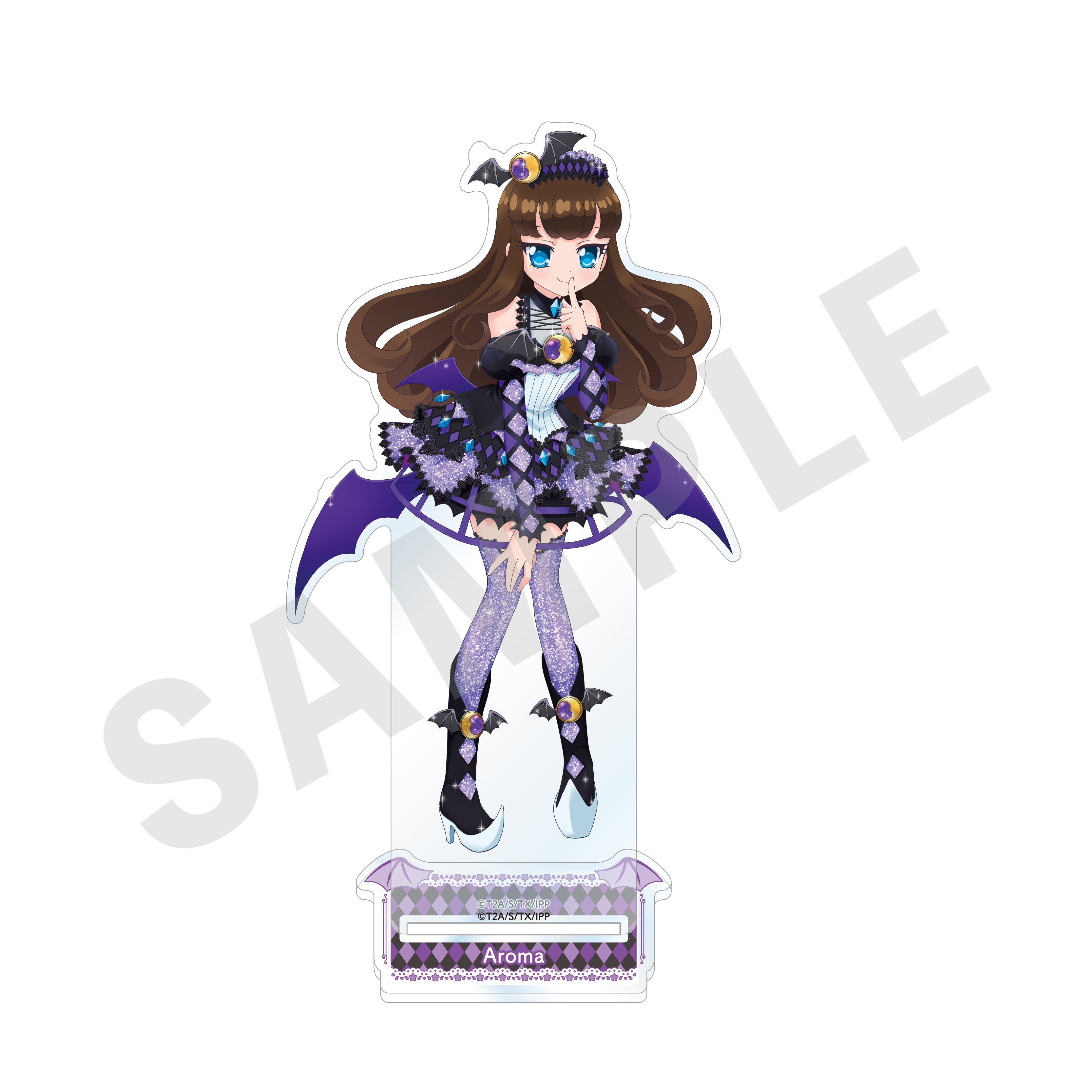 プリパラ のグッズ、黒須あろまのアクリルスタンドの1枚目の画像です