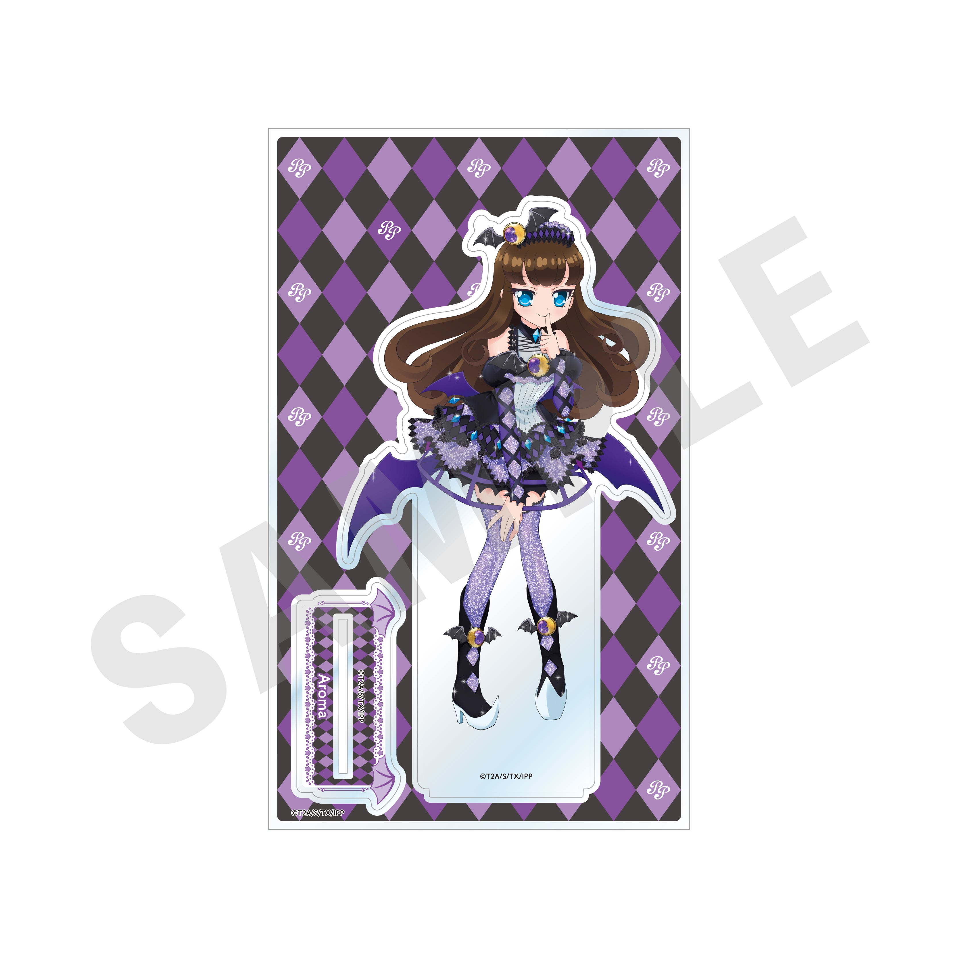プリパラ のグッズ、黒須あろまのアクリルスタンドの2枚目の画像です