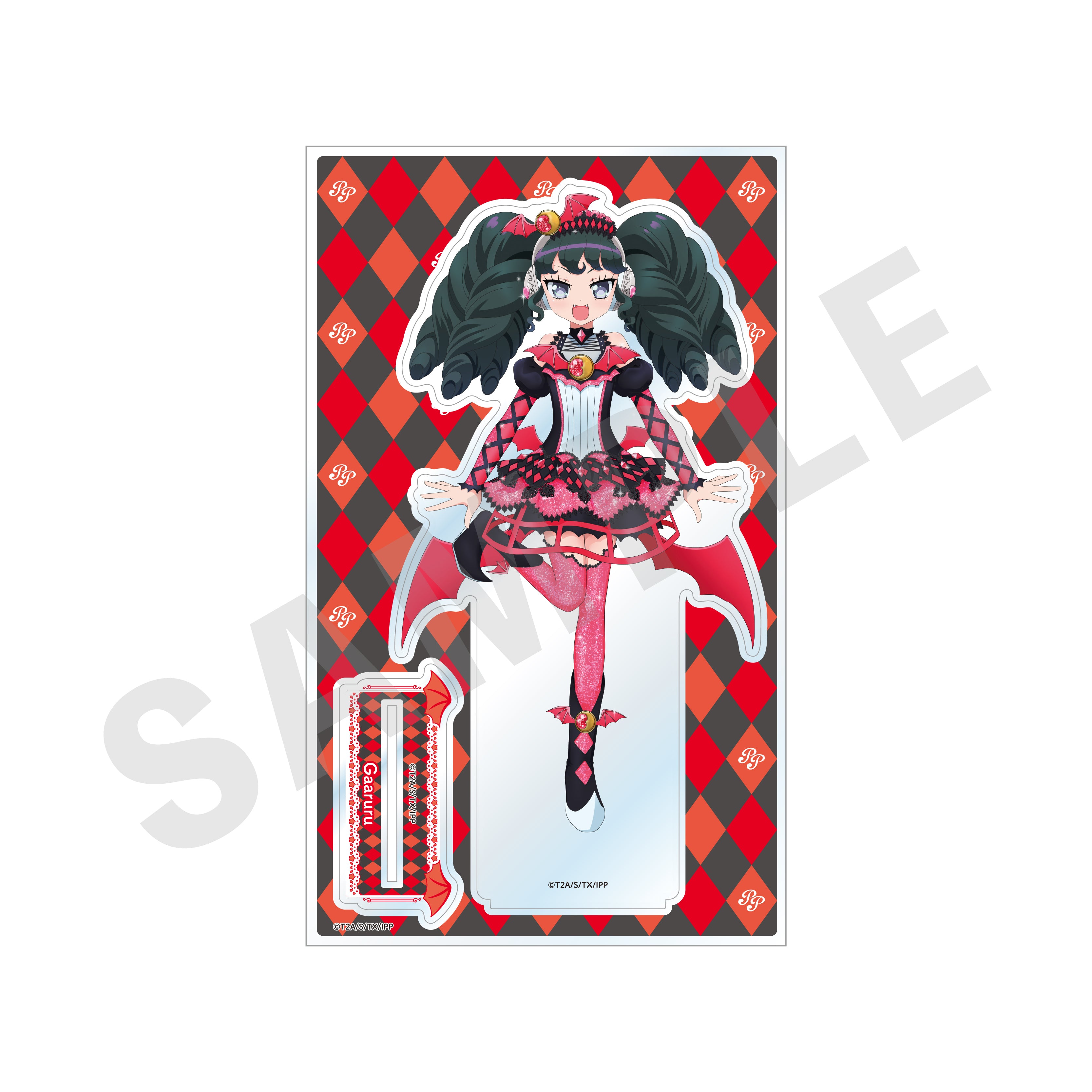 プリパラ のグッズ、ガァルルのアクリルスタンドの2枚目の画像です