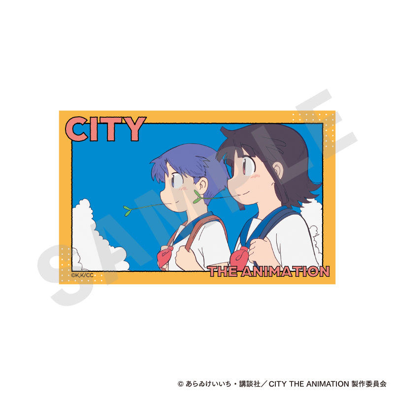 CITY THE ANIMATION ～favorite series～のグッズ、南雲美鳥・にーくら・泉わこ・雨飾えり・真壁まつり・真壁鶴菱・真壁立涌のカードの2枚目の画像です