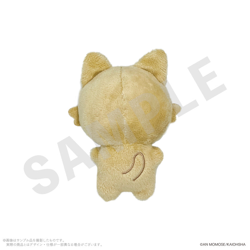 ナカまであいして」 猫マスコット（ベージュ）｜アニメバコ【心おどる