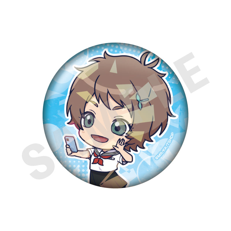 TVアニメ「光が死んだ夏」 のグッズ、山岸朝子の缶バッジの画像です