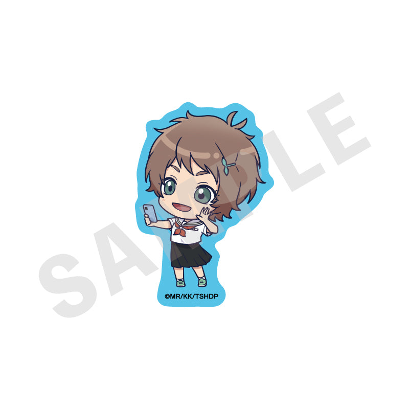 TVアニメ「光が死んだ夏」 のグッズ、山岸朝子のステッカーの画像です