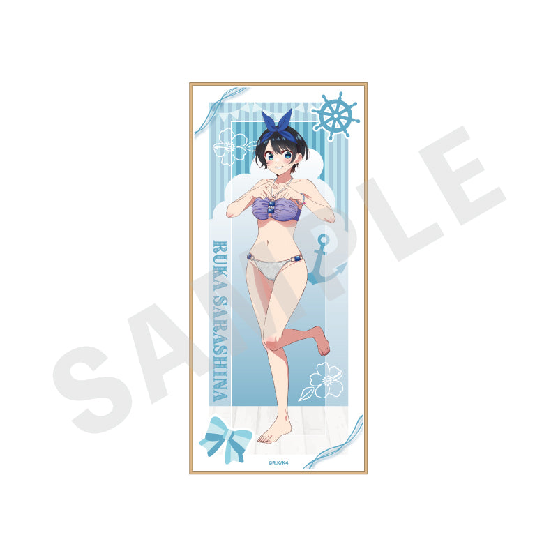 彼女、お借りします のグッズ、更科瑠夏のカードの画像です