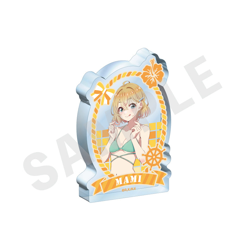 彼女、お借りします のグッズ、七海麻美のアクリルブロックの画像です