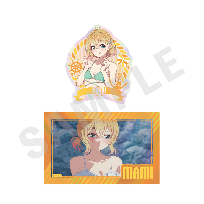 彼女、お借りします のグッズ、七海麻美のステッカーの画像です