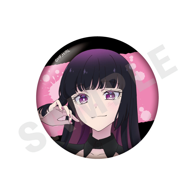 ロックは淑女の嗜みでして のグッズ、黒鉄音羽の缶バッジの画像です