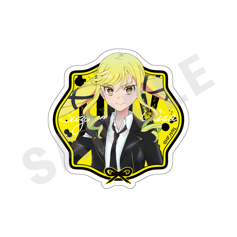 ロックは淑女の嗜みでして のグッズ、鈴ノ宮りりさのダイカットステッカーの画像です