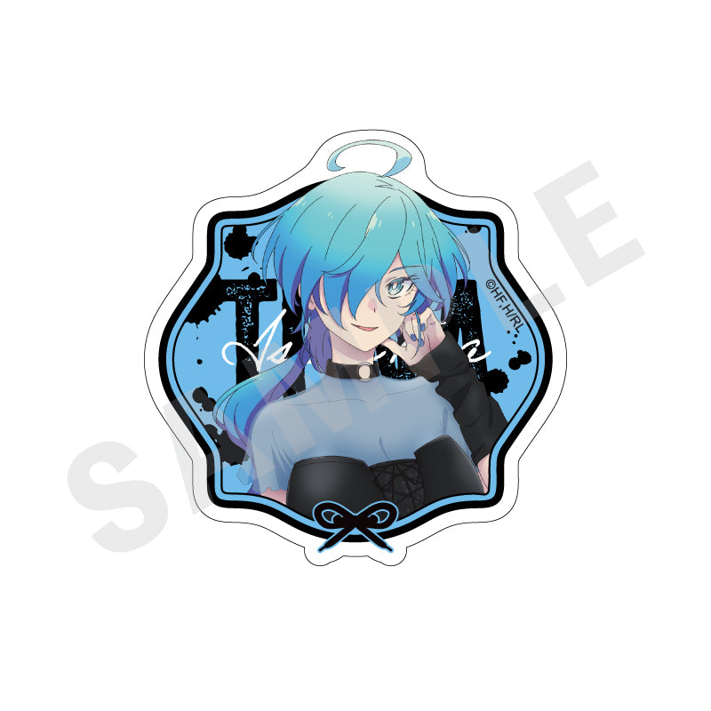 ロックは淑女の嗜みでして のグッズ、院瀬見ティナのダイカットステッカーの画像です