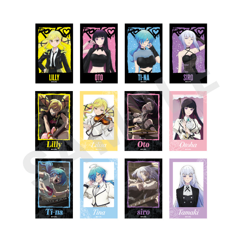 ロックは淑女の嗜みでして のグッズ、トレーディングカードの1枚目の画像です