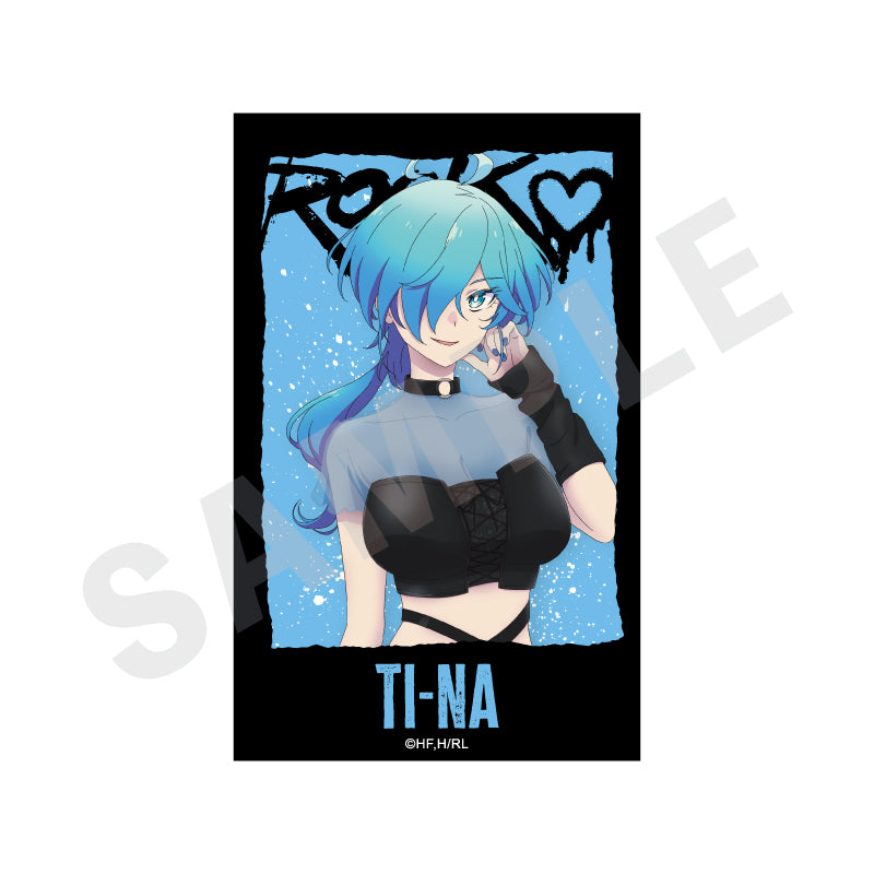 ロックは淑女の嗜みでして のグッズ、院瀬見ティナのトレーディングカードの画像です