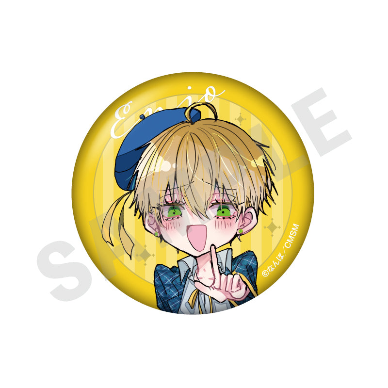 ゴミカスアイドル更生させないと私が死ぬ のグッズ、轟エンジョウの缶バッジの画像です