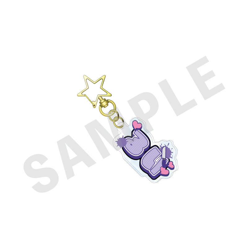 ゴミカスアイドル更生させないと私が死ぬ のグッズ、槍原ルイのアクリルキーホルダーの2枚目の画像です