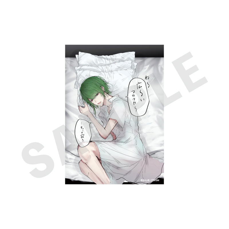 ゴミカスアイドル更生させないと私が死ぬ のグッズ、五味ロンのイラストカードの画像です