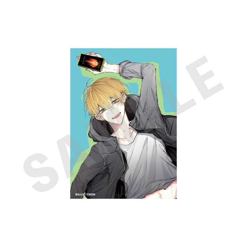 ゴミカスアイドル更生させないと私が死ぬ のグッズ、轟エンジョウのイラストカードの画像です