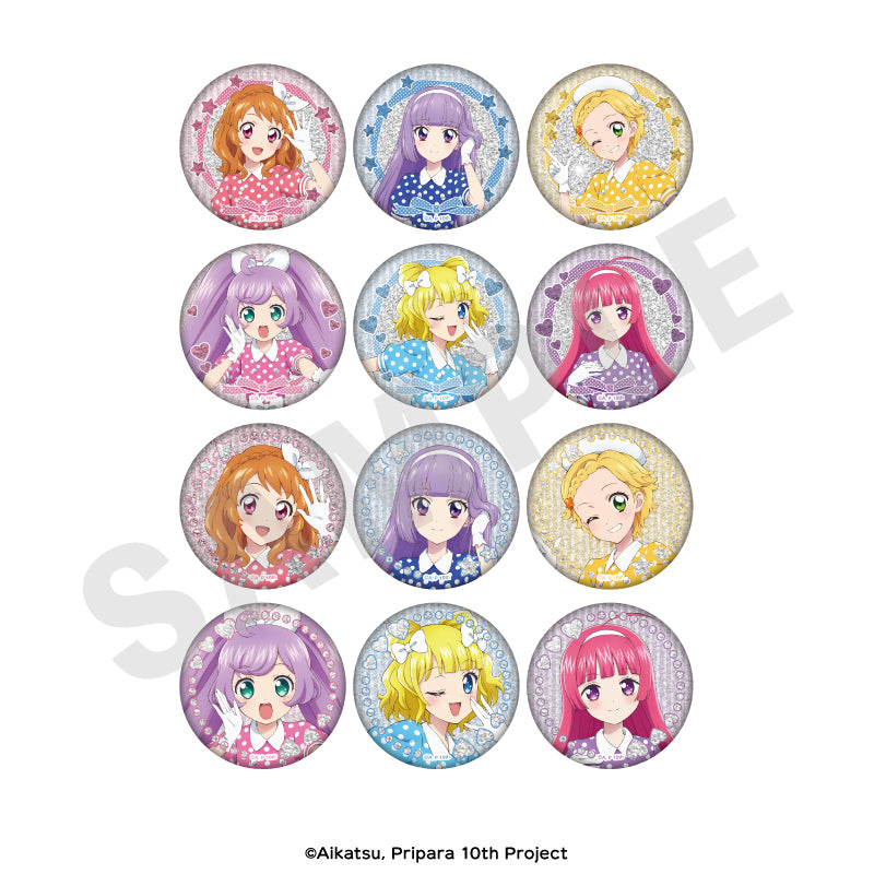 アイカツ！×プリパラ THE MOVIE -出会いのキセキ！- のグッズ、缶バッジの1枚目の画像です