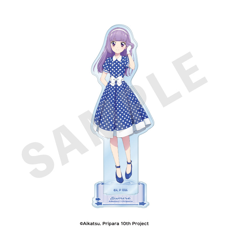 アイカツ！×プリパラ THE MOVIE -出会いのキセキ！- のグッズ、氷上スミレのアクリルスタンドの画像です