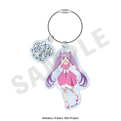 「アイカツ！×プリパラ THE MOVIE -出会いのキセキ！-」 ワイヤーアクリルキーホルダー（真中 らぁら）