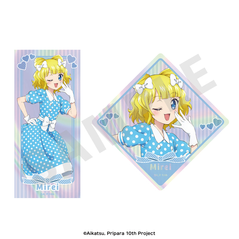 アイカツ！×プリパラ THE MOVIE -出会いのキセキ！- のグッズ、南みれぃのステッカーの画像です