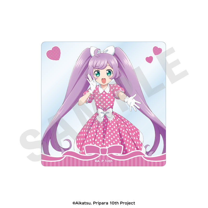 アイカツ！×プリパラ THE MOVIE -出会いのキセキ！- のグッズ、真中らぁらのアクリルカードの画像です