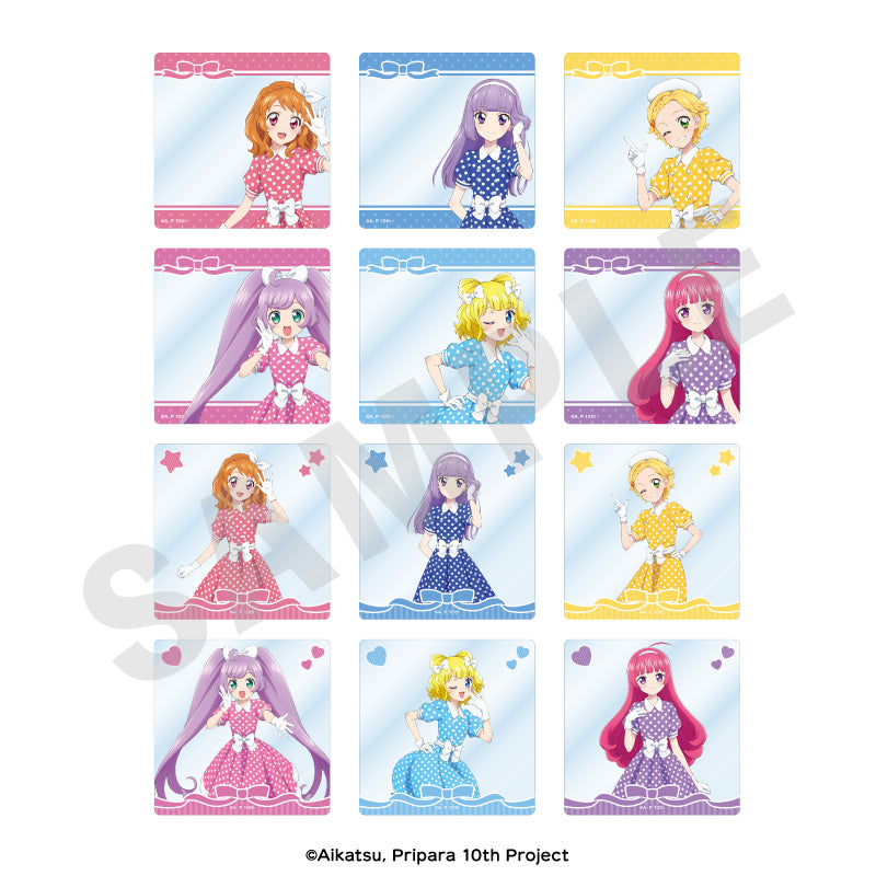 アイカツ！×プリパラ THE MOVIE -出会いのキセキ！- のグッズ、アクリルカードの1枚目の画像です