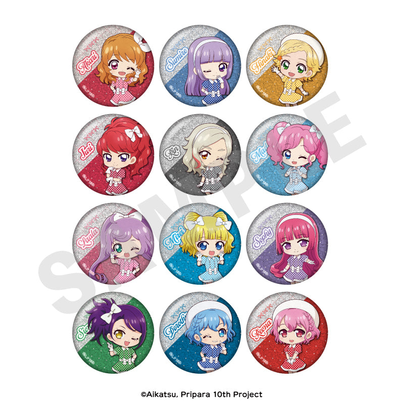 アイカツ！×プリパラ THE MOVIE -出会いのキセキ！- のグッズ、缶バッジの1枚目の画像です