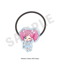 「アイカツ！×プリパラ THE MOVIE -出会いのキセキ！-」 アクリルヘアゴム ミニキャラver.（天羽 まどか）