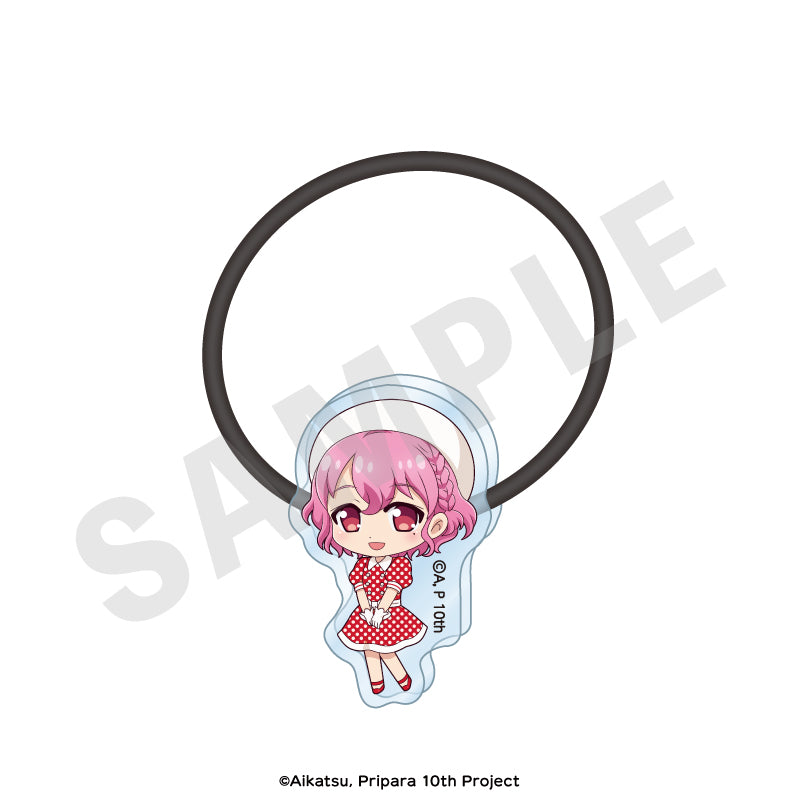アイカツ！×プリパラ THE MOVIE -出会いのキセキ！- のグッズ、レオナ・ウェストのヘアアクセサリーの画像です