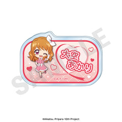 「アイカツ！×プリパラ THE MOVIE -出会いのキセキ！-」 お名前バッジ ミニキャラver.（大空 あかり）
