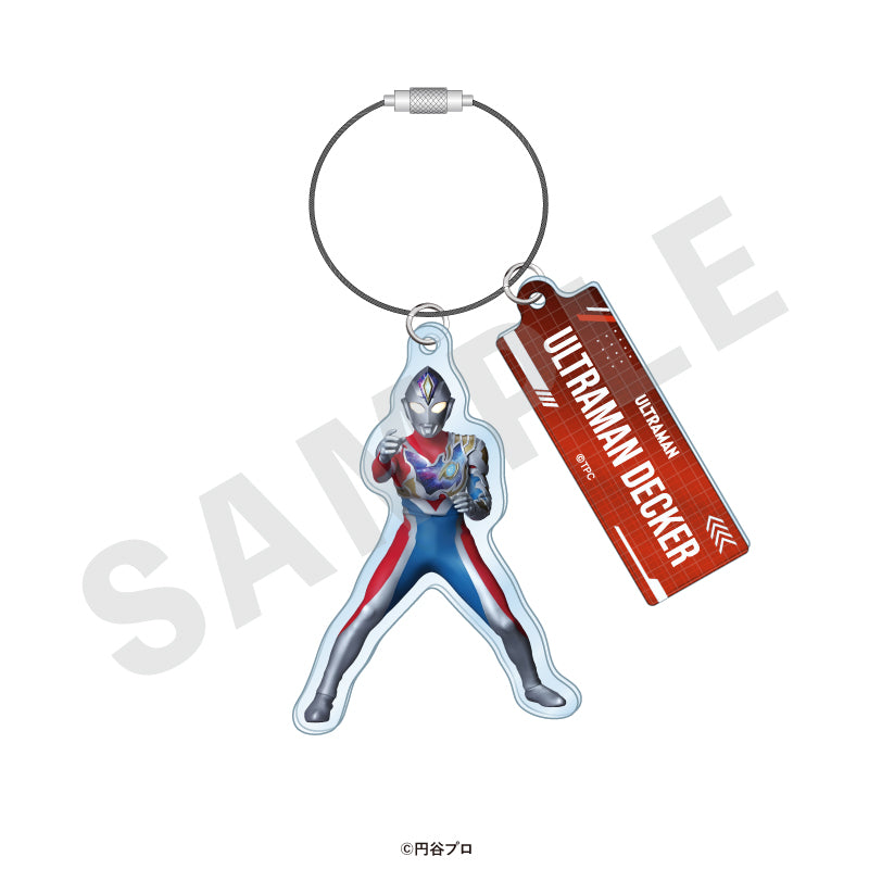 単品】「ウルトラマンシリーズ」 トレーディングワイヤーキーホルダー