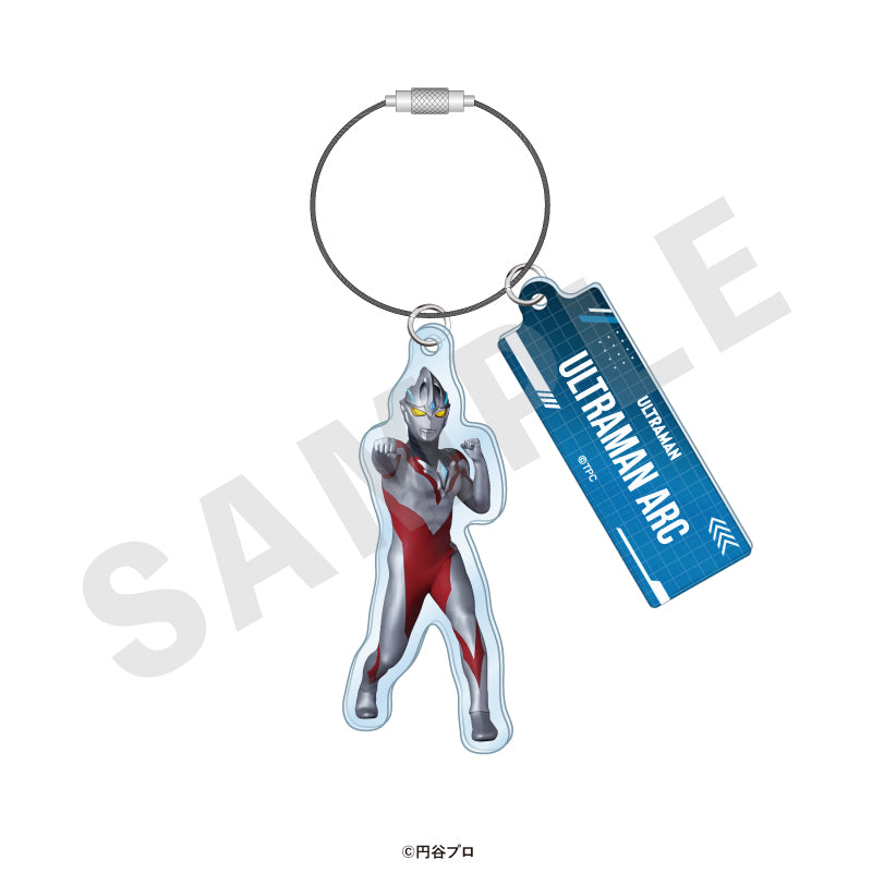 単品】「ウルトラマンシリーズ」 トレーディングワイヤーキーホルダー