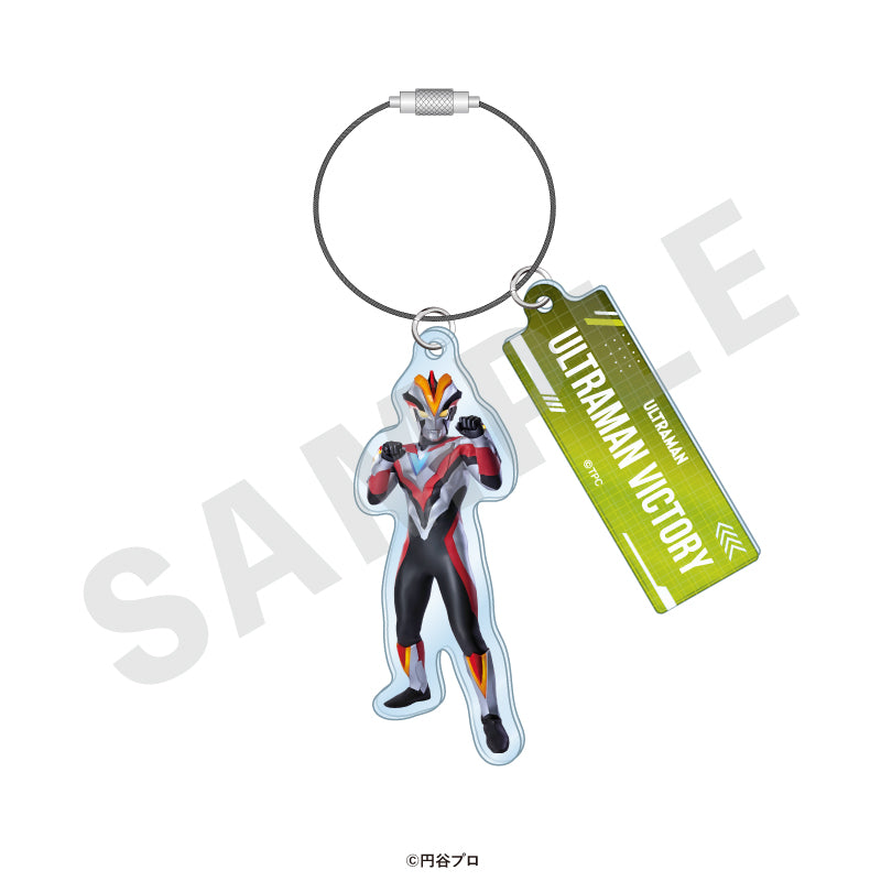 単品】「ウルトラマンシリーズ」 トレーディングワイヤーキーホルダー
