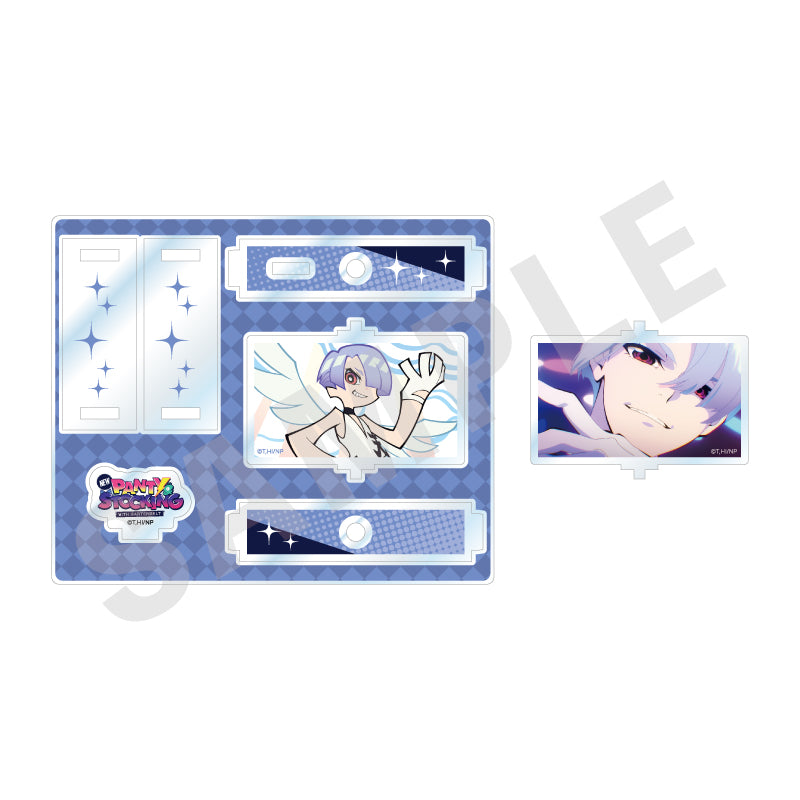 New PANTY & STOCKING with GARTERBELT のグッズ、ポリエステルのくるくるアクリルスタンドの2枚目の画像です