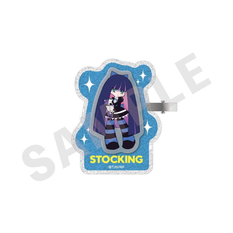 New PANTY & STOCKING with GARTERBELT のグッズ、ストッキングのヘアクリップの画像です