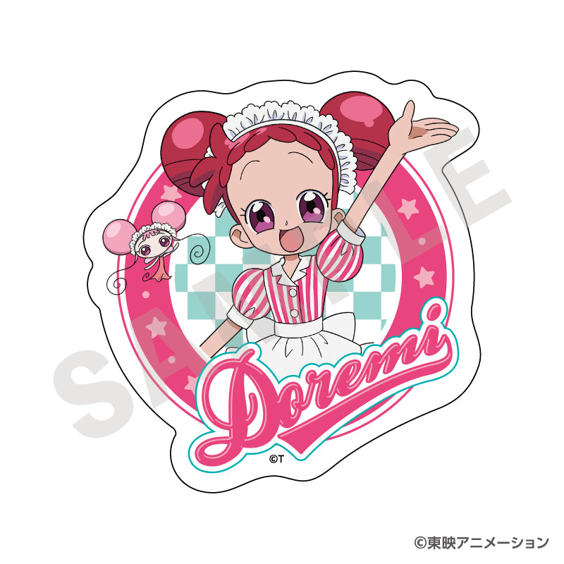 おジャ魔女どれみ のグッズ、春風どれみのダイカットステッカーの画像です