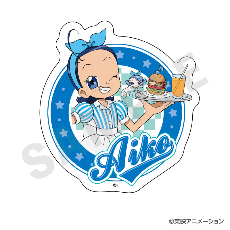 おジャ魔女どれみ のグッズ、妹尾あいこのダイカットステッカーの画像です