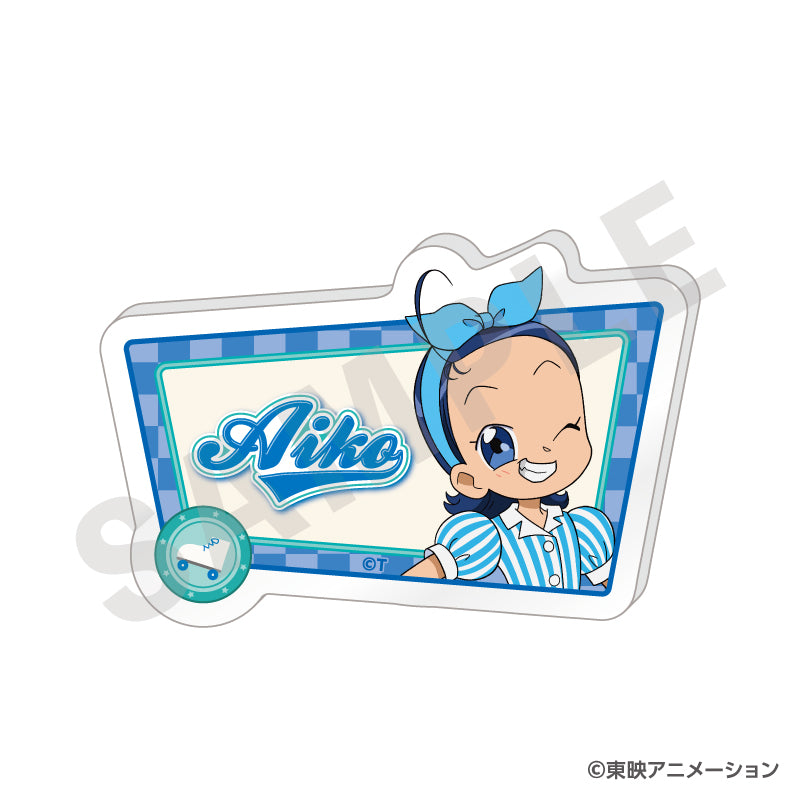 おジャ魔女どれみ のグッズ、妹尾あいこのお名前バッジの画像です