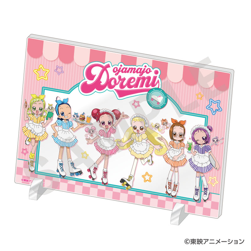 おジャ魔女どれみ のグッズ、アクリルプレートの画像です