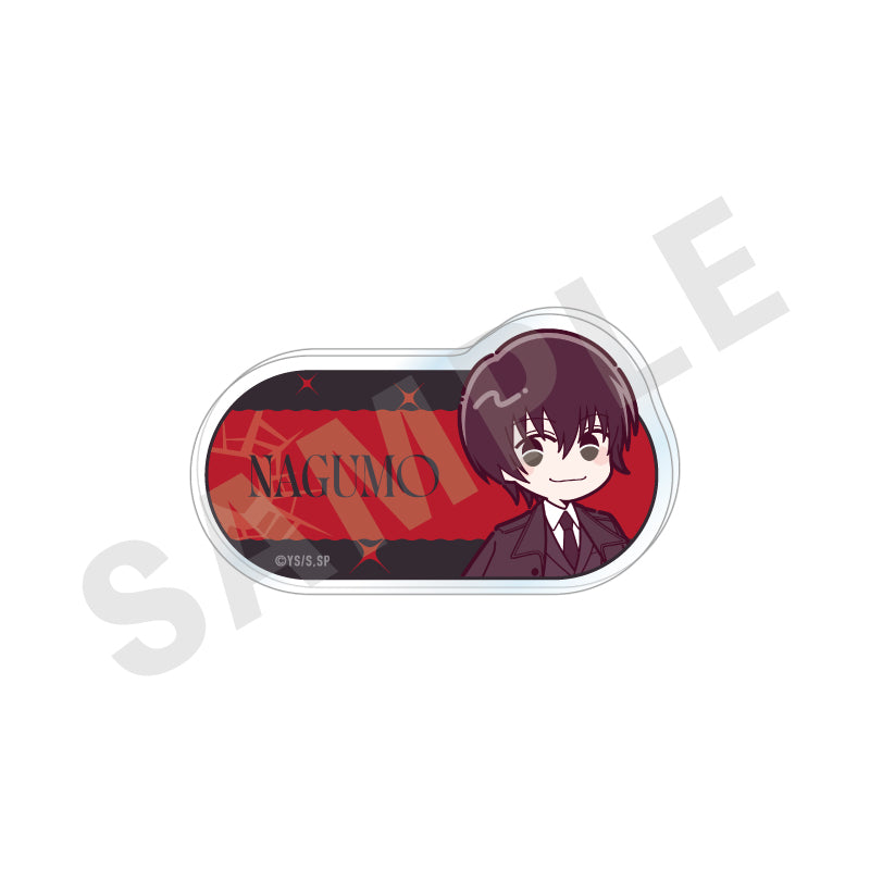 SAKAMOTO DAYS のグッズ、南雲のお名前バッジの画像です