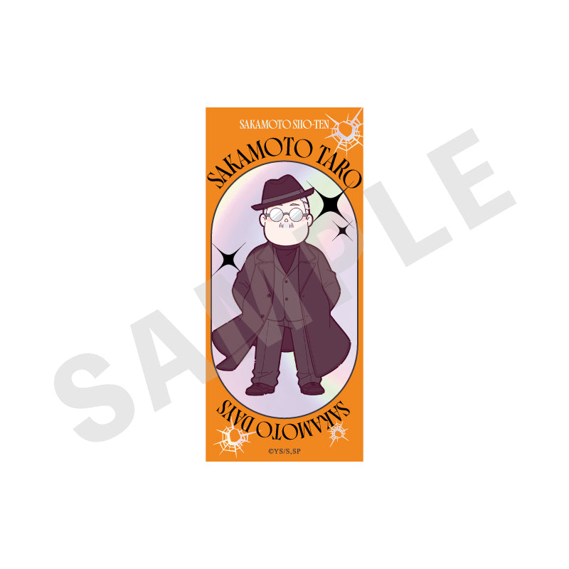 SAKAMOTO DAYS のグッズ、坂本のステッカーの画像です