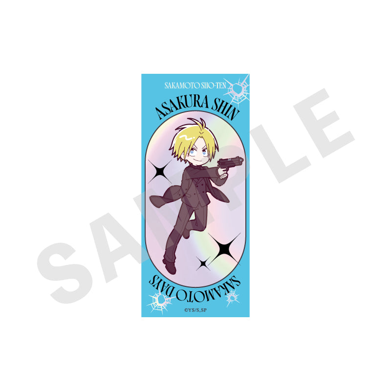 SAKAMOTO DAYS のグッズ、シンのステッカーの画像です