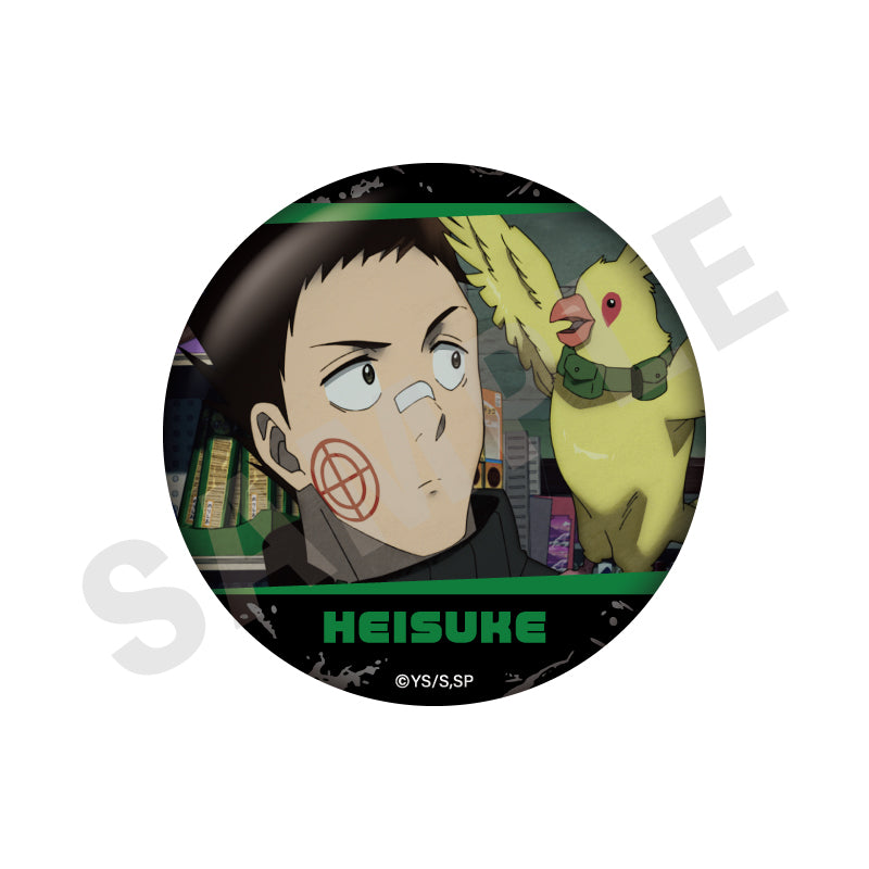 SAKAMOTO DAYS ～favorite series～のグッズ、平助の缶バッジの画像です