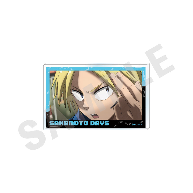 SAKAMOTO DAYS ～favorite series～のグッズ、シンのアクリルカードの画像です