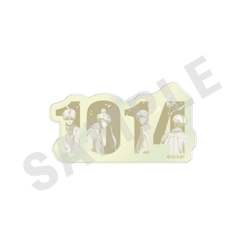 SAKAMOTO DAYS ～favorite series～のグッズ、X・スラーのアクリルバッジの画像です