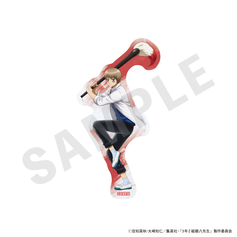 3年Z組銀八先生 のグッズ、沖田総悟のステッカーの画像です