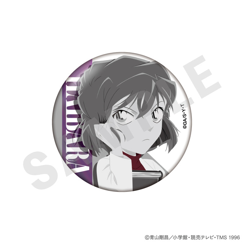 名探偵コナン のグッズ、灰原哀の缶バッジの画像です